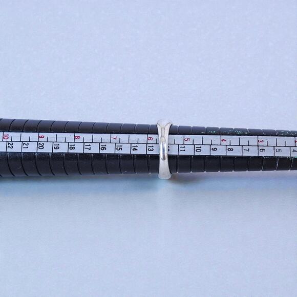 Vintage Sterling Silver Lapis Lazuli Blue Gemstone Ring Size 5.5 Stackable - Picture 8 of 9